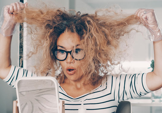 hair color correction